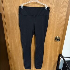 Black High-Waisted Leggings Size Medium